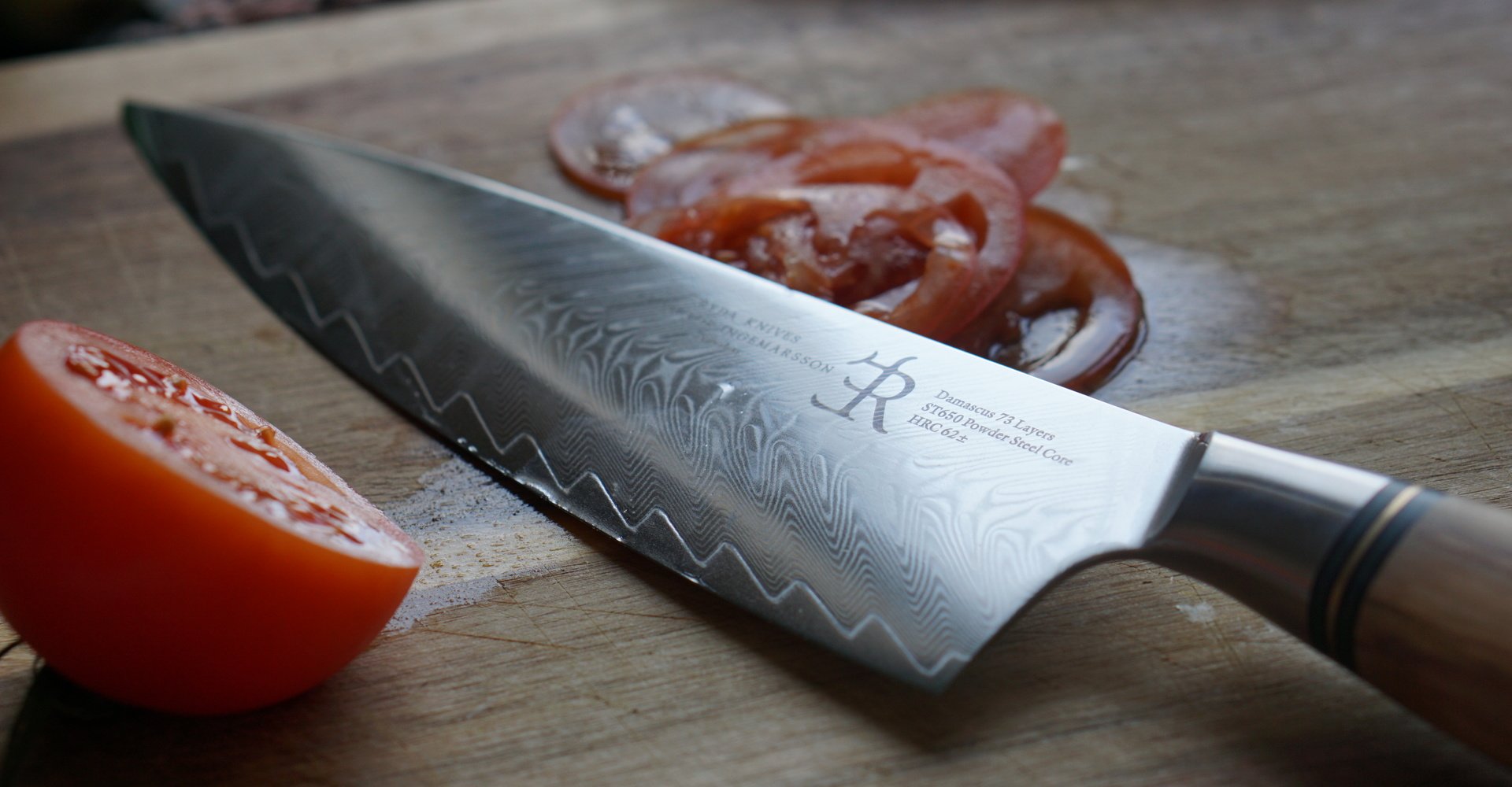 Ryda knives ST650 Šefo peilis