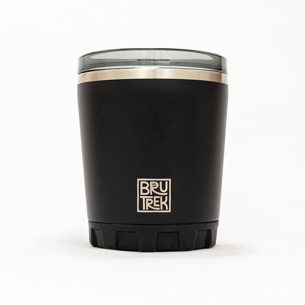 BruTrek dvigubos sienelės izoliuoti stovyklos kavos puodelis 240ml juodas 1