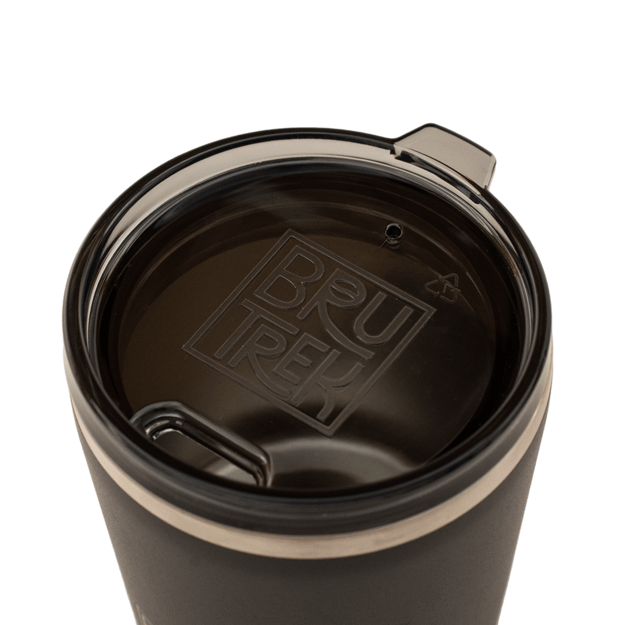 BruTrek dvigubos sienelės izoliuoti stovyklos kavos puodelis 240ml juodas 7