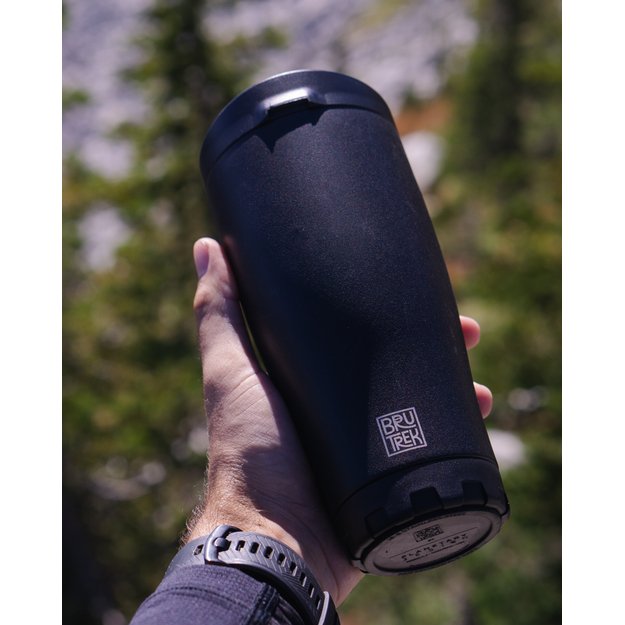 BruTrek nuotykių bokalas 480ml juodas 2