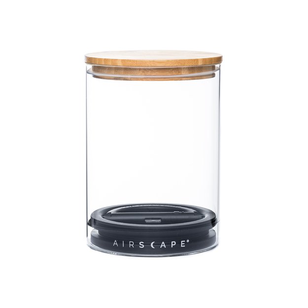 6vnt. Airscape stiklo indų pakuotė. Tūris 1.9 litro, 500g(kavos pupelių) vienam