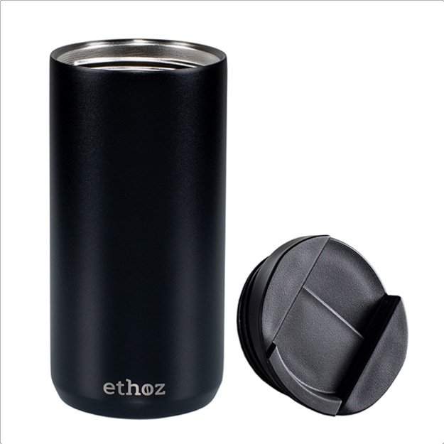 Ethoz Minimalistinis puodelis 355ml juodas matinis